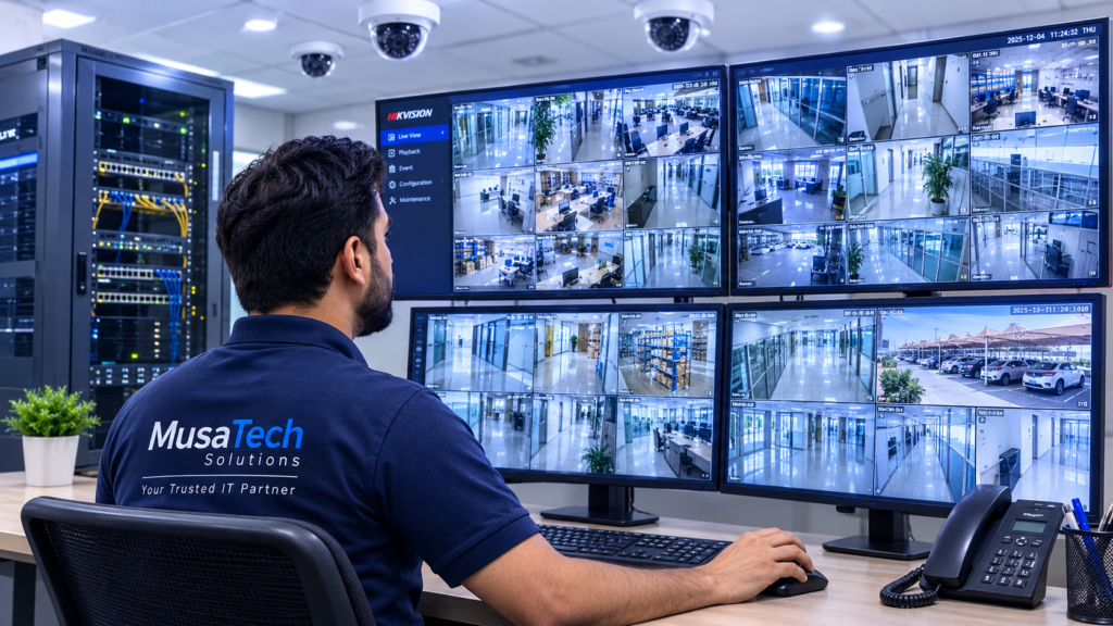 How CCTV Installation Improves Business Security